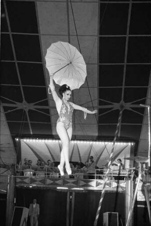 Gastspiel des Zirkus Althoff auf dem Messplatz in Karlsruhe
