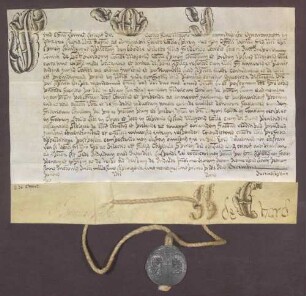 Litterae executoriales apostolicae des Grafen Friedrich Karl Joseph von Schönborn.