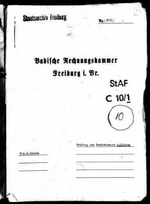 Bezirkskasse Müllheim