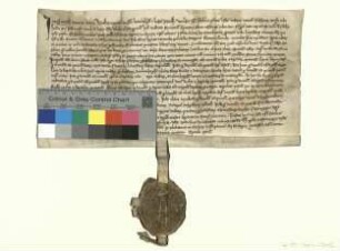 Markgraf Woldemar von Brandenburg übereignet dem Kloster Chorin das Dorf Lüdersdorf und bestimmt die Grenzen seiner Feldmark.