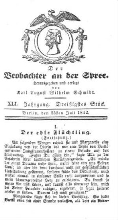 30. Stueck, 25. Juli 1842