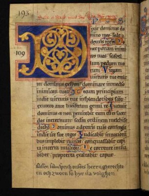 Rankeninitiale D (Ps 109)