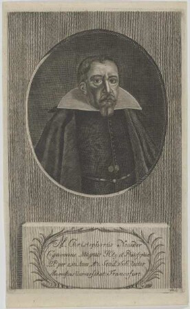 Bildnis des Christophorus Neander