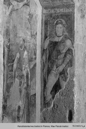 Kreuzigung Christi mit Heiligen