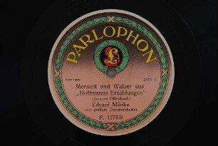 Menuett und Walzer aus "Hoffmanns Erzählungen" / (Jacques Offenbach)