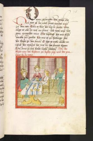 Lohengrin an der Tafel des Kaiser