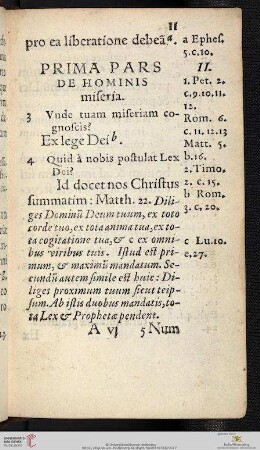Prima pars: De hominis miseria