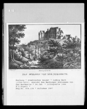 Marburg, ehemaliges Landgrafenschloss