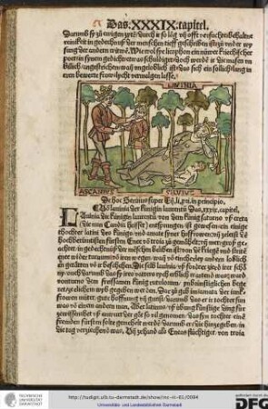 Von Lavinia der künigin Laurentum, das xxxix capitel.