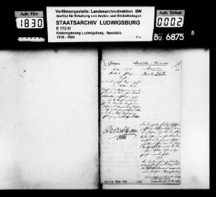 Scharfrichter und Kleemeister, Oberamt Esslingen