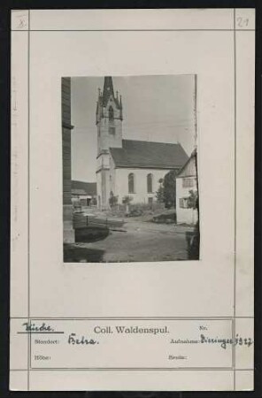 Kirche (von außen) Standort: Betra