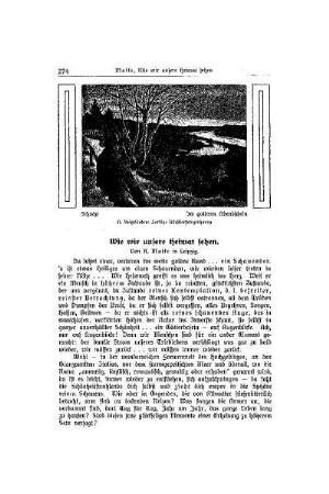 Wie wir unsere Heimat sehen