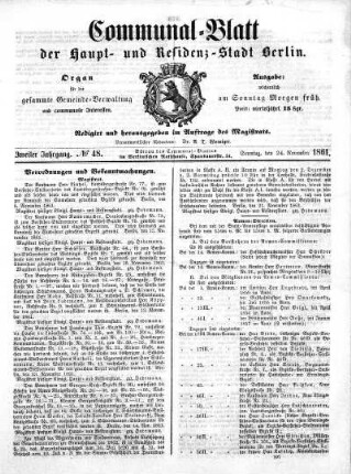 1861,48: No. 48, 24. November 1861