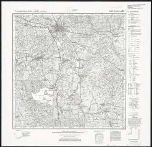 Meßtischblatt 2088 : Guttstadt, 1938 : Guttstadt. - Hrsg. 1914, red. Änd. 1938. - 1:25000. - [Berlin]: Reichsamt für Landesaufnahme, 1938. - 1 Kt.