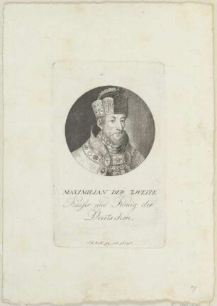 Bildnis des Kaisers Maximilian II.