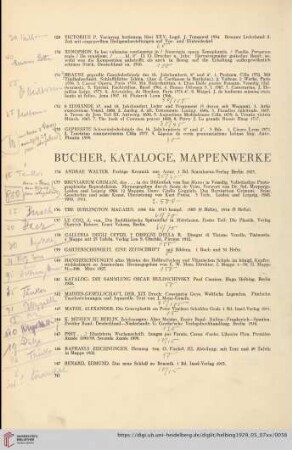 Bücher, Kataloge, Mappenwerke (Nr. 134-154)
