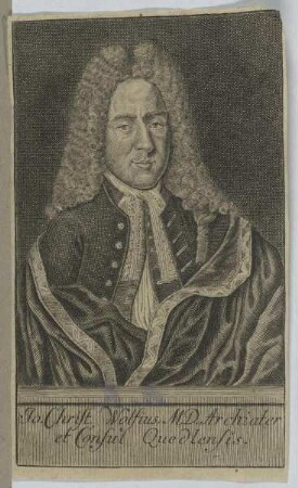 Bildnis des Jo. Christ. Wolfius