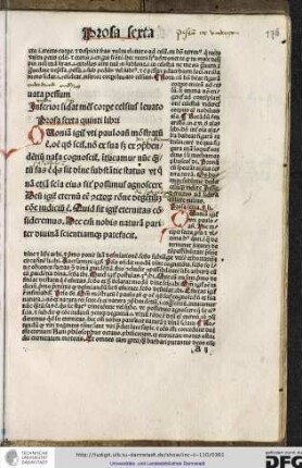 Quoniam igitur uti paulo ante monstratum est omne quod scitur...