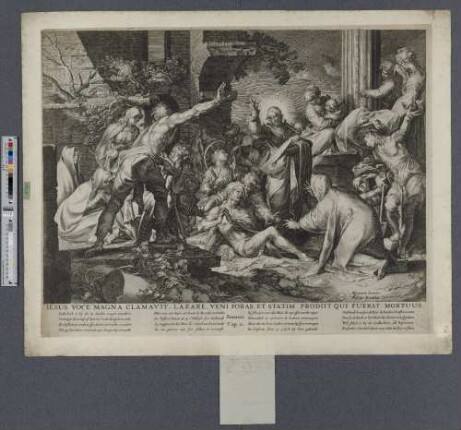 [Die Auferweckung des Lazarus]