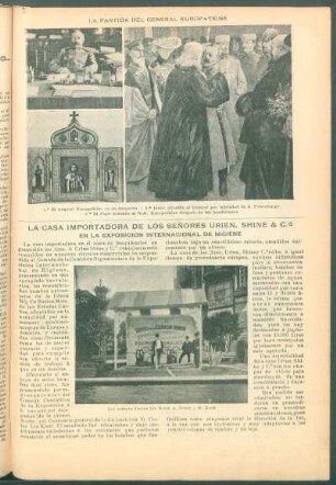 La partida del general Kuropatkine - [Ilustración]