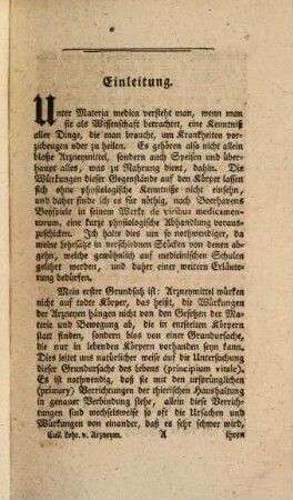 Wilhelm Cullens ... Professors der medizinischen Praxis zu Edinburg Materia Medica oder Lehre von den Arzneimitteln
