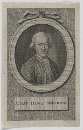 Bildnis des August Ludwig von Schlözer