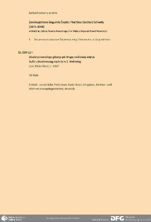 Aufbruchstimmung nach dem 2. Weltkrieg