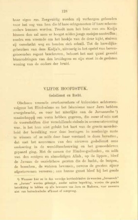 Vijfde hoofdstuk. Godsdienst en recht