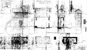Allmendingen: Empfangsgebäude Stellwerke 2 Grundrisse