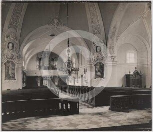 Langhaus der Mauritiuskirche Breslau