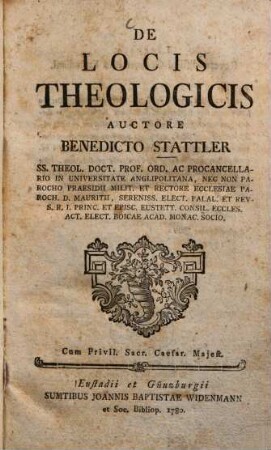 De locis theologicis