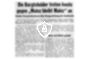 Die Bargteheider treten heute gegen "Mainz bleibt Mainz" an
