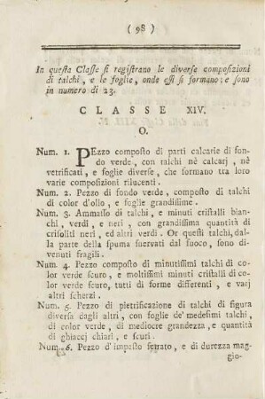 Classe XIV.