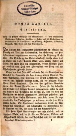 Geschichte der Hugenotten des sechszehnten Jahrhunderts, 1