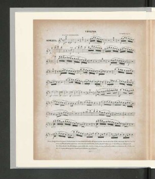 Violino. Sonata.