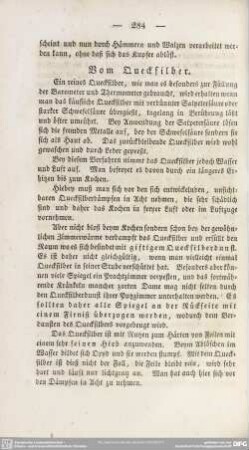 Vom Quecksilber