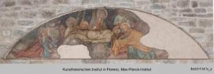 Freskenfragmente mit Szenen aus dem Leben Christi : Kreuzabnahme