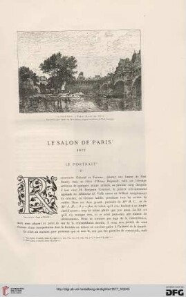 3: Le salon de Paris 1877, [2] : Le portrait