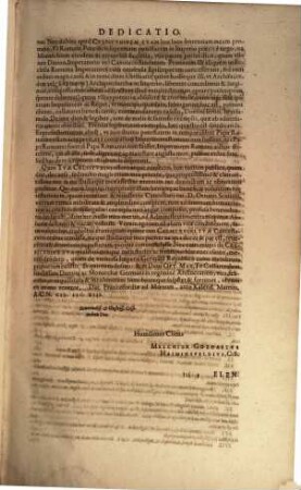 Monarchia S. Romani Imperii, sive Tractatus De Iurisdictione Imperiali Seu Regia, & Pontificia seu Sacerdotali; deq[ue] potestate Imperatoris ac Papae, cum distinctione utriusque Regiminis, Politici & Ecclesiastici, 2. Ex singulari mandato aut concessione Imperatoris, Regum, Et Principum Germaniae, Galliae, Italiae, Angliae, Hispaniae, Siciliae, Dalmatiae, &c.