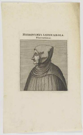 Bildnis des Hieronymvs Savonarola