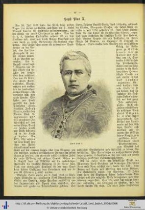 Papst Pius X.
