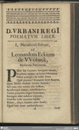 Poematum Liber