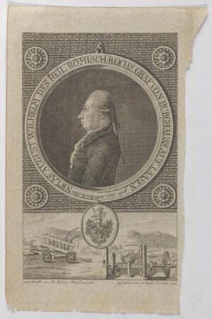 Bildnis des Niclas August Wilhelm von Burghauss