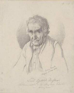 Bildnis Richter, Carl Gottlob (1765-1834), Maler