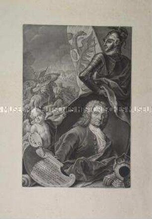 Porträt des Schlachtenmalers Georg Philipp Rugendas