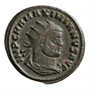 Münze, Antoninian, 293 n. Chr.?