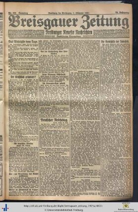 Nr. 265-295 (Oktober 1921)