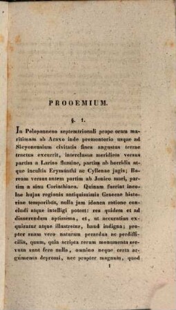 Prolegomena ad res Achaeorum quibus mythica Argolidis historiae primordia breviter adumbrantur : dissertatio inauguralis historica
