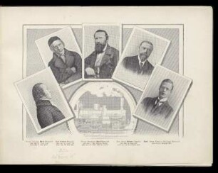 Bilder von Georg Christian Karl Henschel, Karl Anton Henschel, Georg Alexander Karl Henschel, Karl Anton Oskar Henschel und Karl Anton Theodor Ferdinand Henschel
