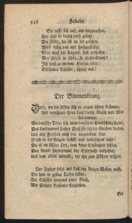 Der Blumenkranz